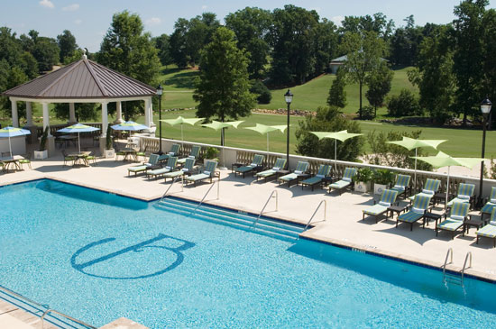 Pool Ballantyne Hotel pool and grounds